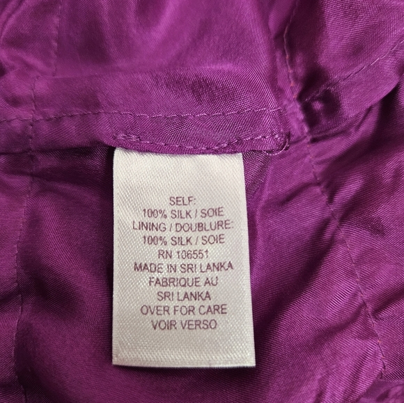 NWT Christiane Celle Calypso Iridescent Orange Tiered Midi Dress Size 10 K67‎ - Picture 8 of 12